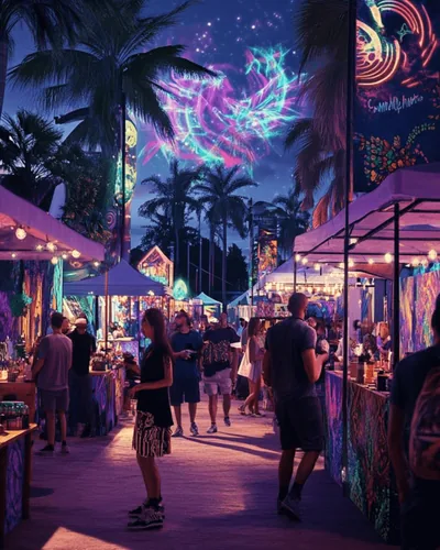 Rockstar Blends Hits the Cannadelic Night Market in St. Petersburg