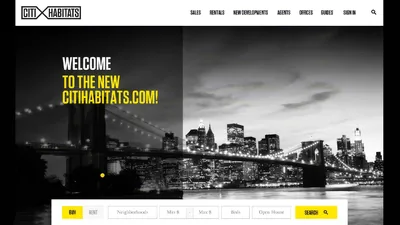 City Habitats boutique NYC real estate site Corcoran company