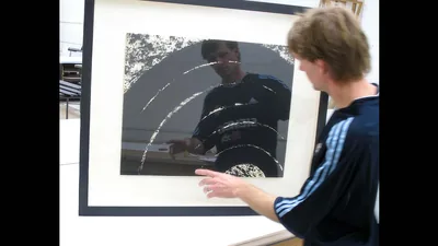 Custom framing Richard Serra for Museum of Contemporary Art San Diego at The Frame Maker
