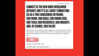Global intranet site for BBDO - 200+ agencies in 100+ countries