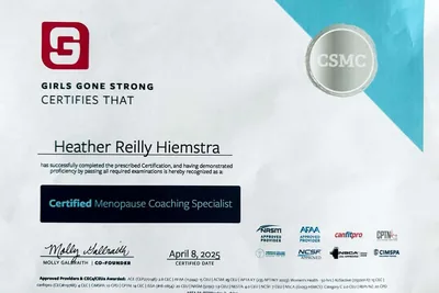 So, I Got Certified as a Menopause Coach