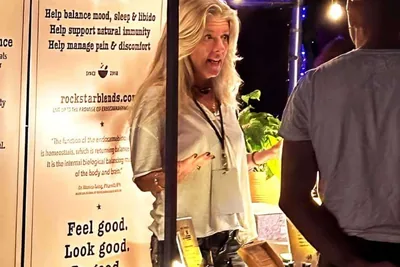Rockstar Blends Hits the Cannadelic Night Market in St. Petersburg